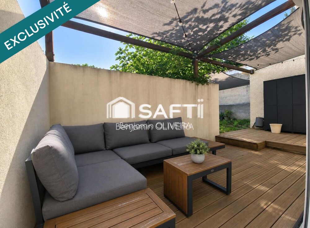 Maison individuelle 2 pièces de 48 m² avec terrasse et jardin