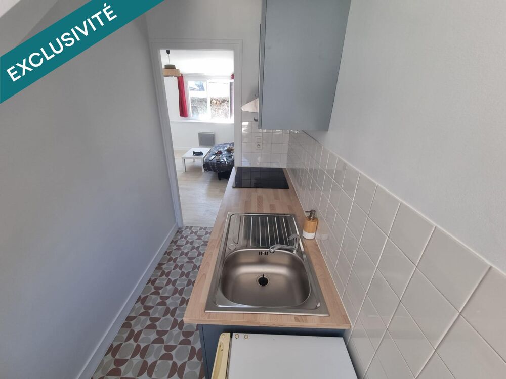 Vente Appartement Studio 26m² rénové, hyper centre Pontivy Pontivy