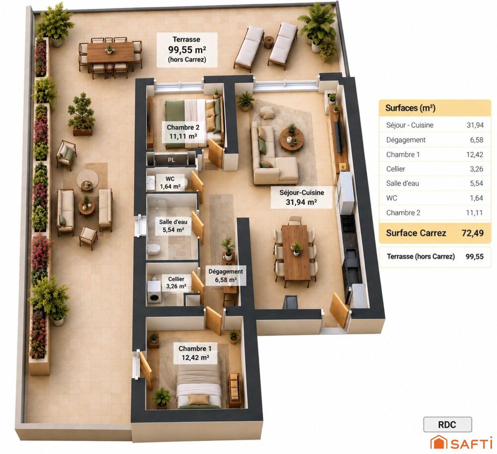 à vendre  Appartement Porticcio (20166)