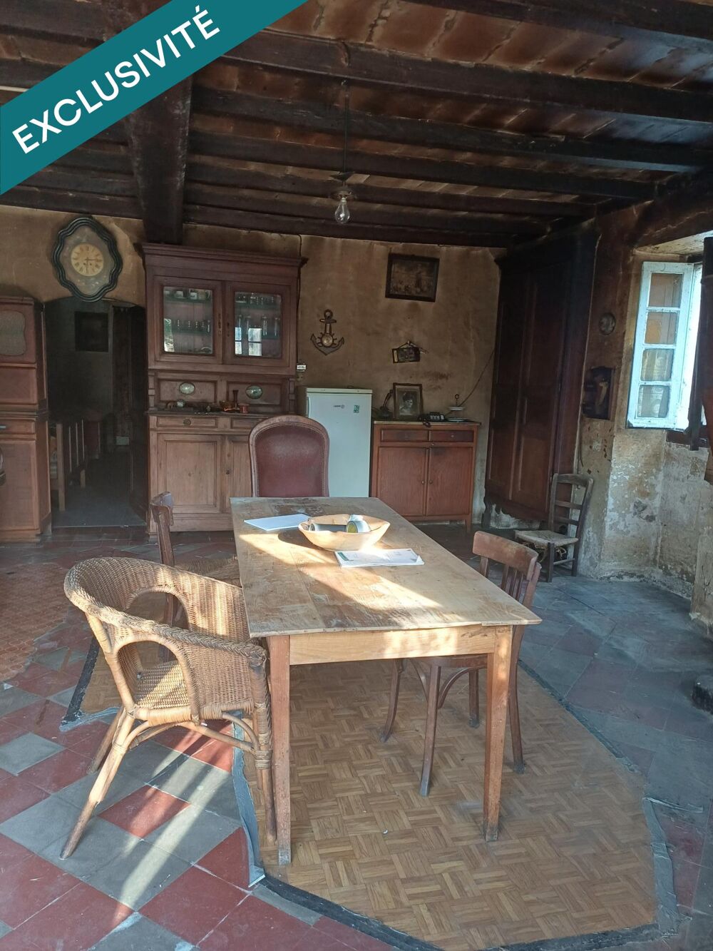 Vente Maison Maison ancienne et terrain constructible Saint-quentin-de-chalais