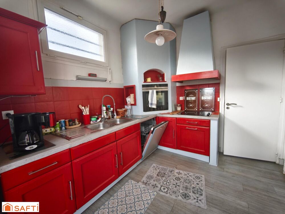 Vente Maison Maison 5 Chambres, 120m2 plus sous sol total Rosny-sur-seine