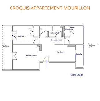  Appartement à vendre 3 pièces 64 m²