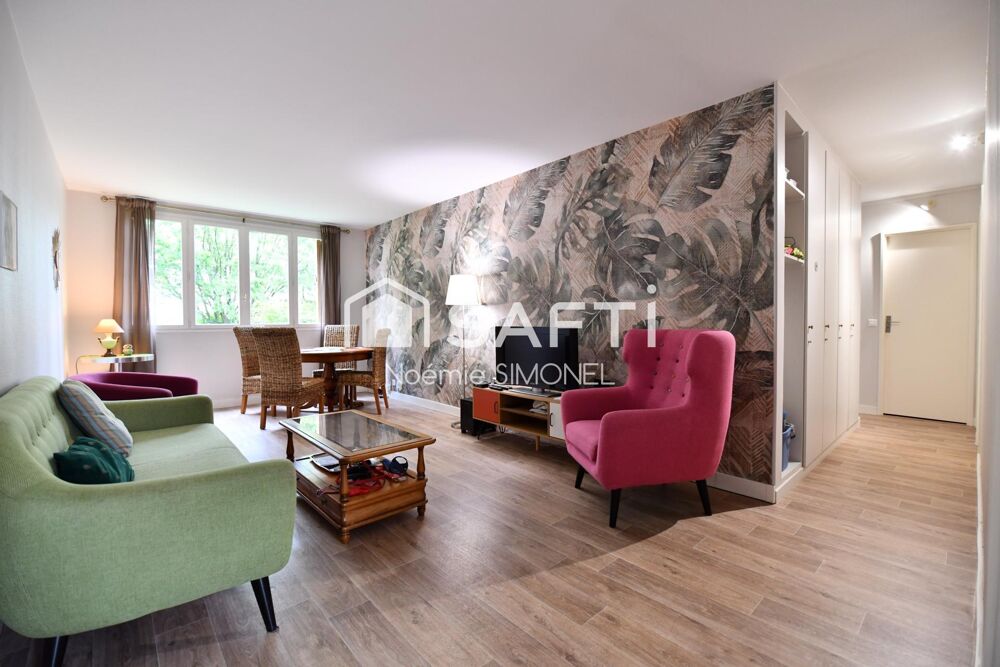 Grand appartement de cinq pièces dans un cadre verdoyant!
