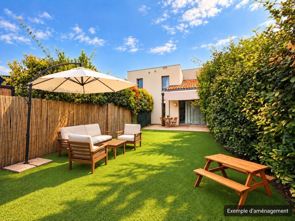 Vente Maison Villa T4 Lumineuse, jardin intime, place de parking et grand garage Fabregues