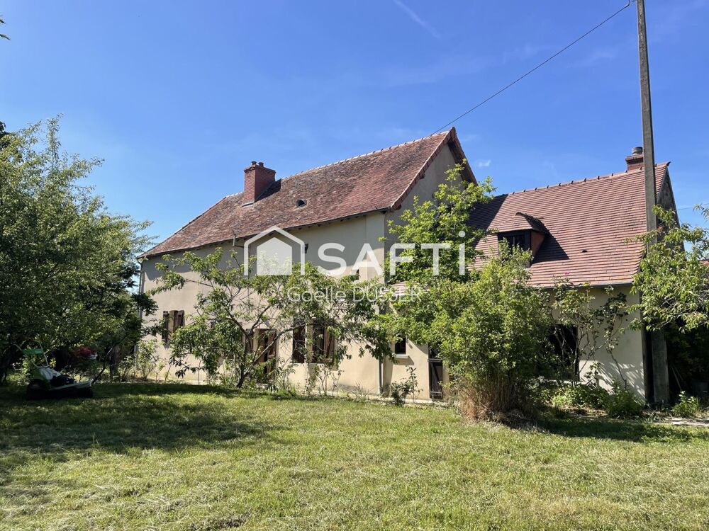 Vente Maison Charme, calme et authenticité pour cette maison de famille et de vacances en Bourbonnais. Murat