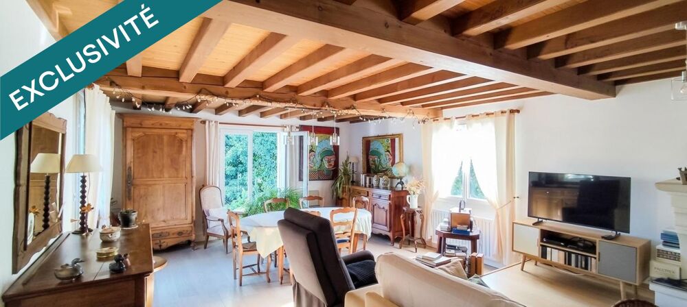 Maison 155 m², piscine, vie de plain pied au calme