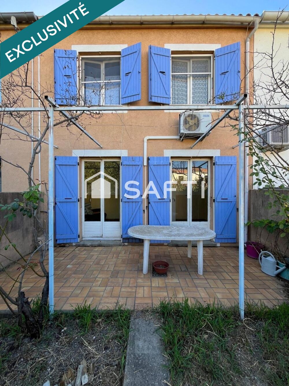 Vente Maison Maison 1974 saine, 3 ch., jardin double et garage Avignon