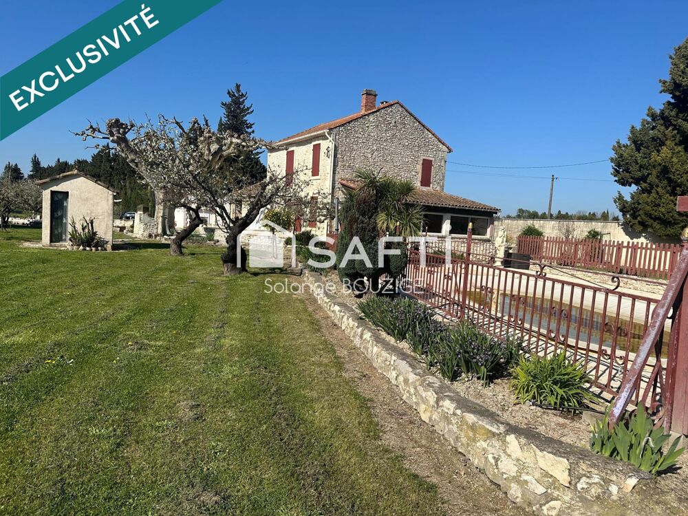 Vente Maison Mas en pierre avec de beaux espaces à 10 mn de st rémy de provence Saint-andiol