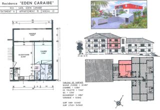  Appartement à vendre 2 pièces 54 m²