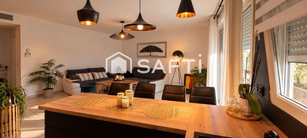Vente Appartement T3 standing, 75m2, garage, deux terrasses, cellier Beziers