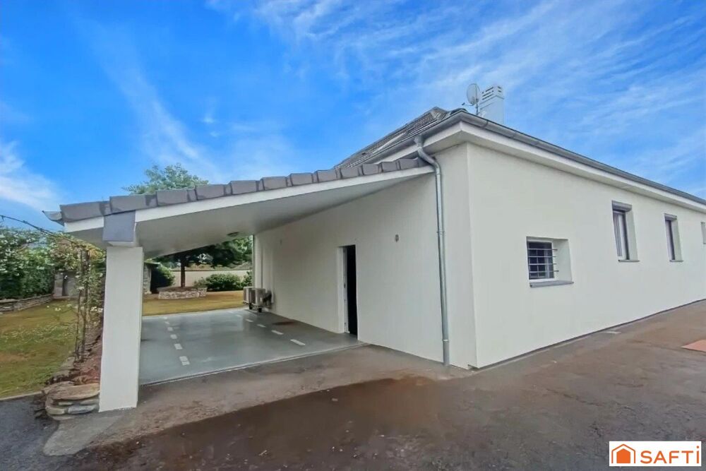 Maison de plain pied 135m2, 5 pièces dont 4 chambres