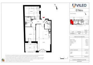  Appartement � vendre 3 pi�ces 63 m�