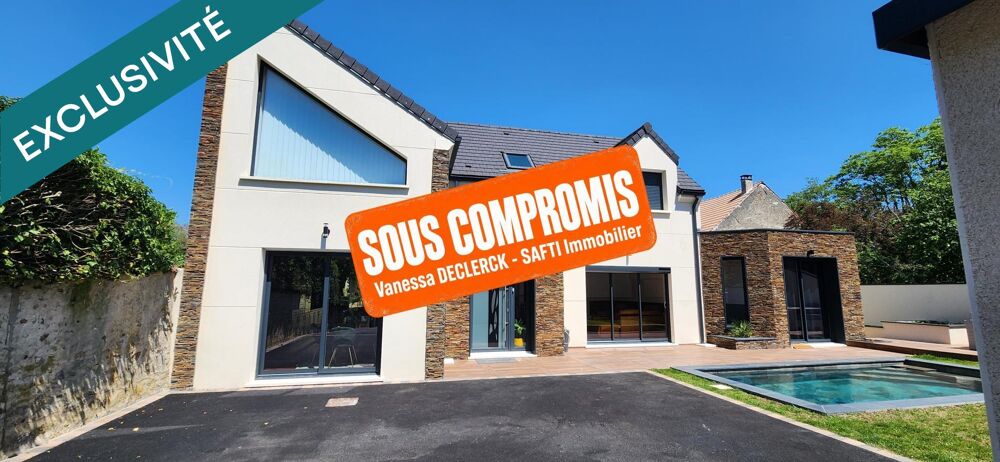 Maison contemporaine de 2021  Prestations soignées  Piscine chauffée