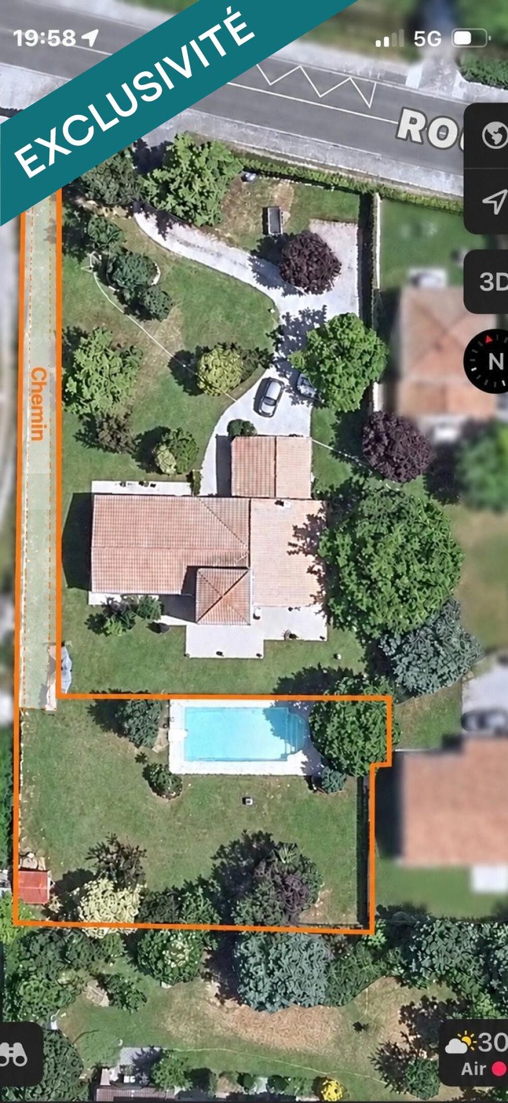 Vente Terrain Terrain plat à batir 725 m² avec piscine – Seysses Seysses