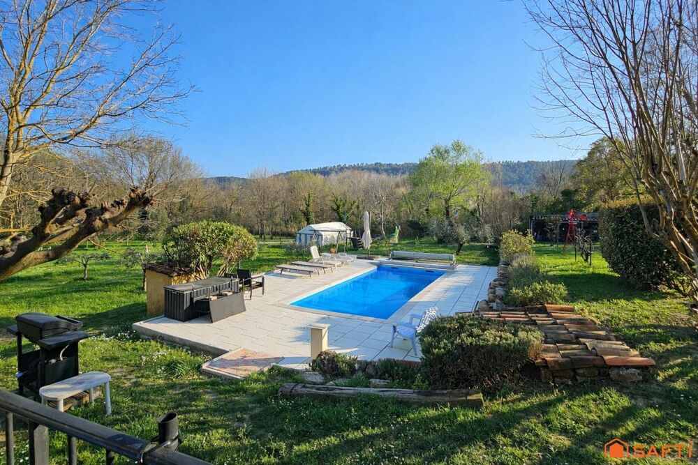 Vente Maison Propriété de charme avec 2 habitations, piscine et rivière Salernes