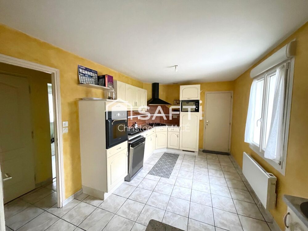 Maison familiale de type 6 (5 chambres) avec jardin clos