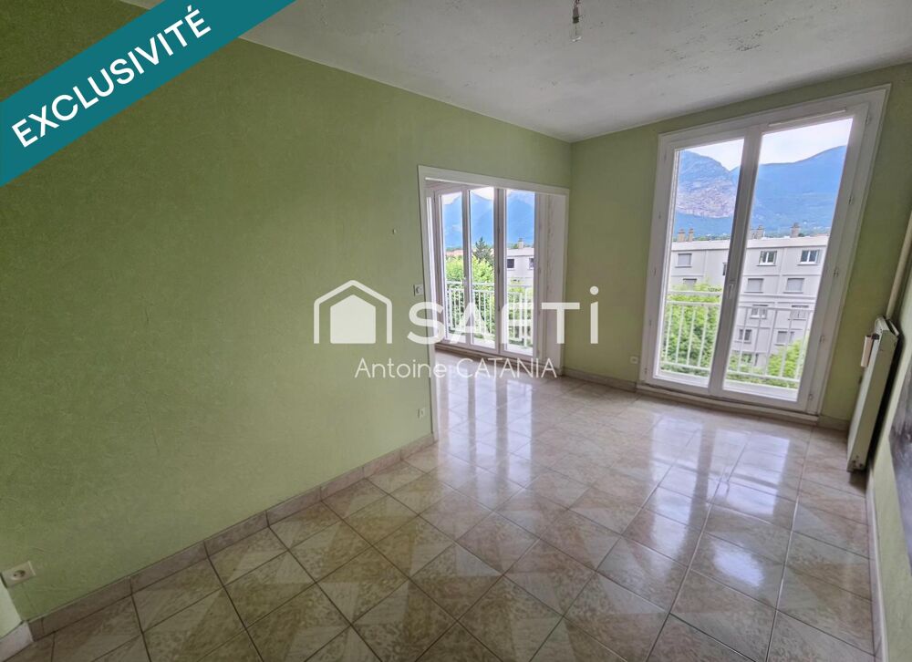 Sassenage - Appartement spacieux T4 trasformé en T3 de 75m².