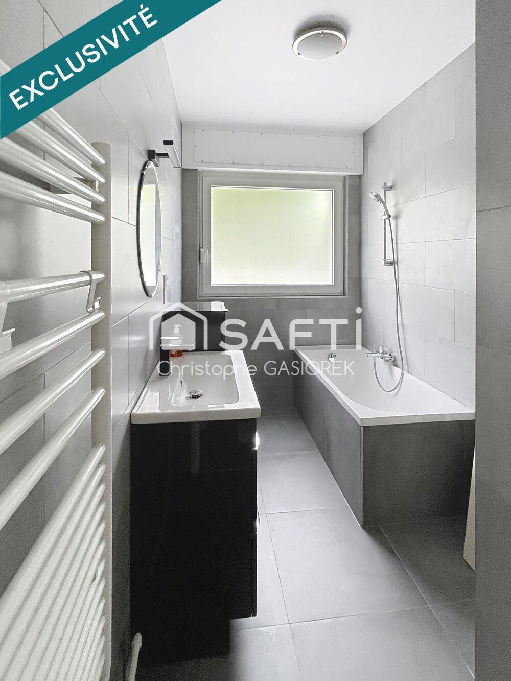 Appartement F3 avec garage, cave et balcon