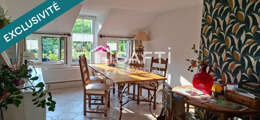 Appartement duplex chaleureux avec terrasse , Cave, Grenier et Garage à charleville-mézieres