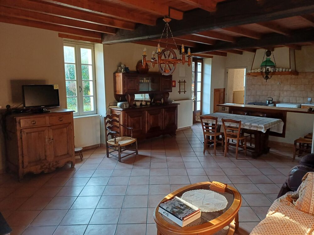 Maison de campagne 3 chambres (1 en Rdc)