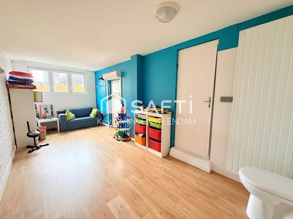 Vente Maison Maison semi-individuelle 110 m²  4 chambres jardin Sequedin