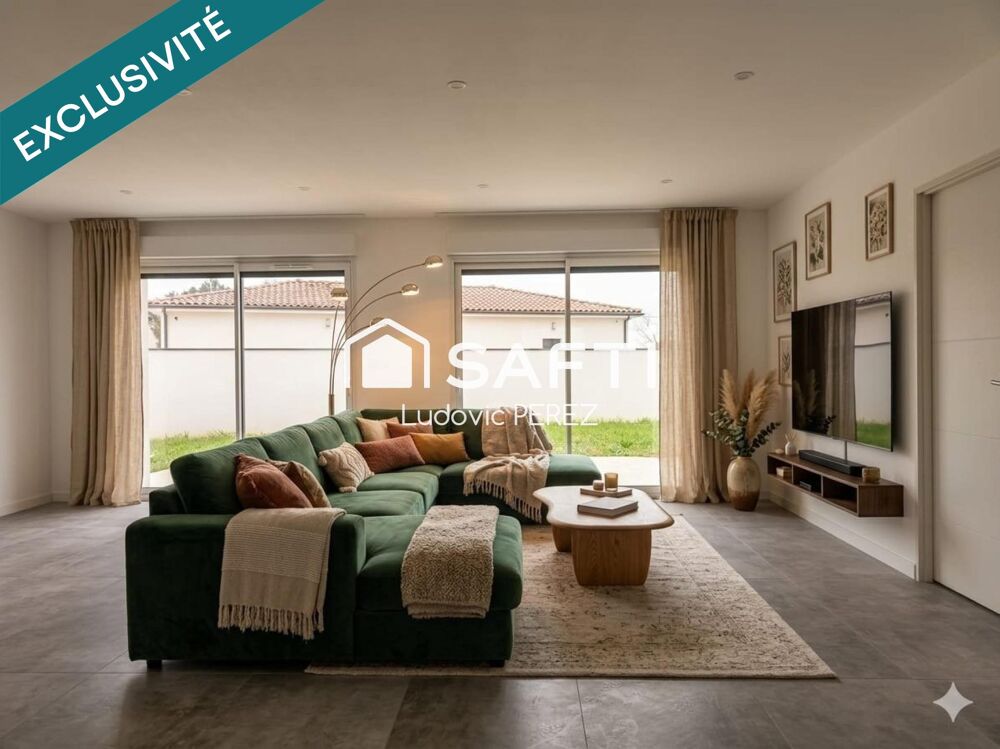 BRESSOLS (82710)  Maison NEUVE 103 m²  DPE A  Garage  Terrain 345 m²