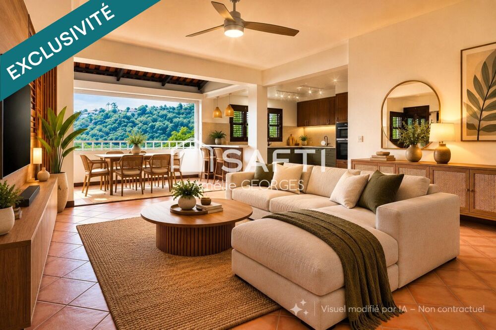 Vente Appartement Appartement T3 avec piscine - Vue mer et montagne – Schoelcher Schoelcher