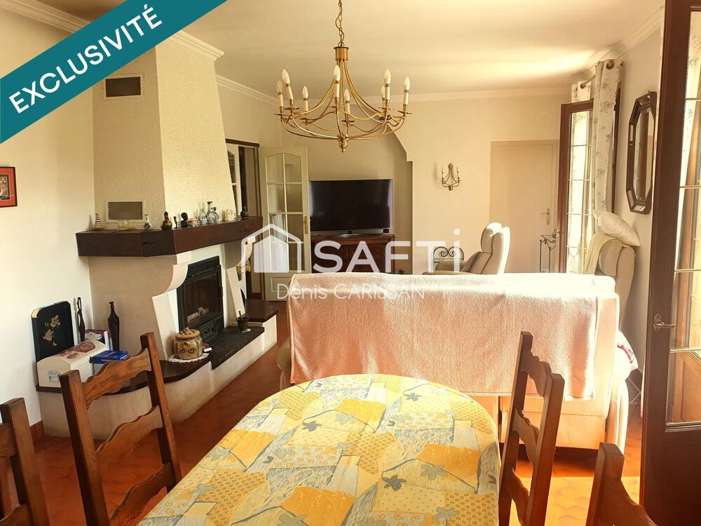 Périgourdine 5 pièces + piscine + garage double + carport
