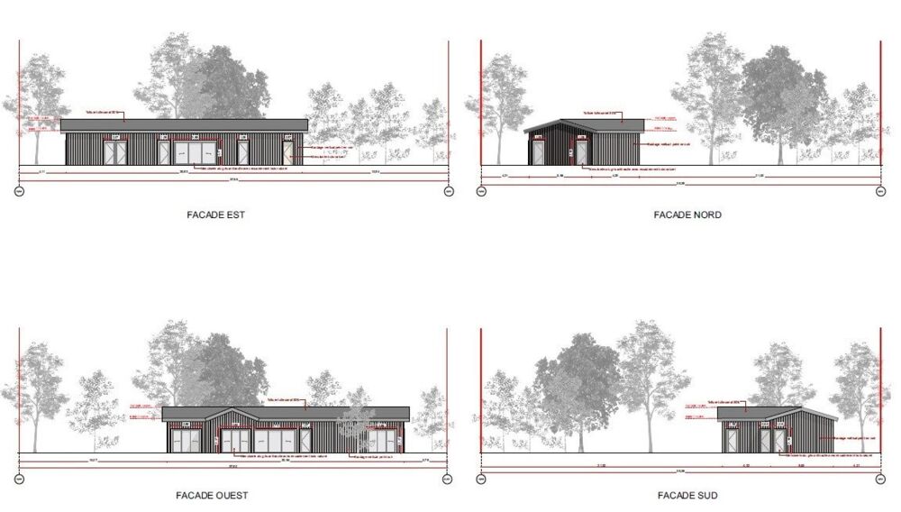 Vente Terrain Terrain à bâtir pour maison en bois contemporaine - PC accordé Saint-selve