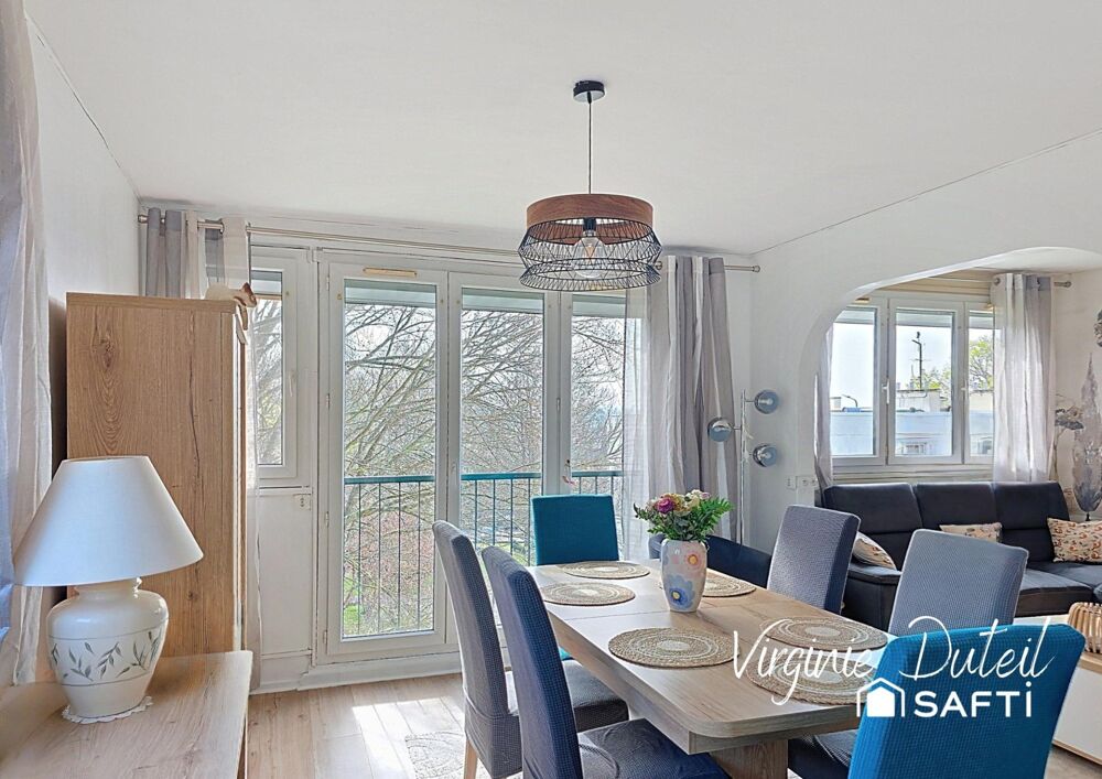 Vente Appartement Dernier étage – 5 pièces lumineux de 82 m² – 3 chambres – Résidence verdoyante avec parking Villiers-sur-orge