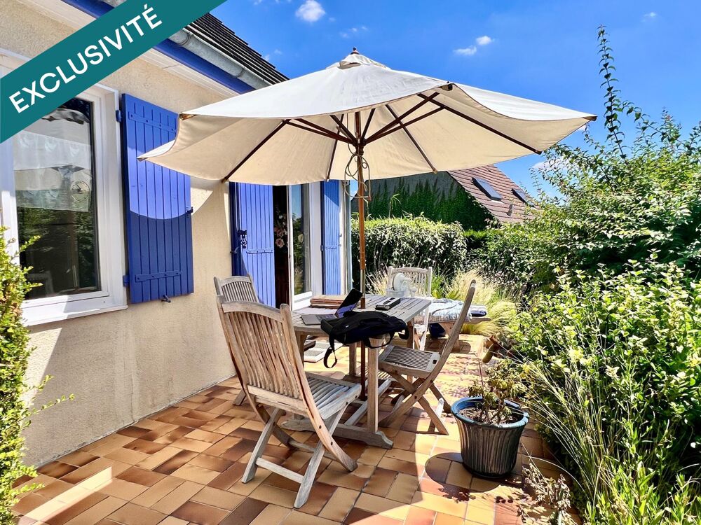 Charmante maison de plain pied, 3 chambres et son jardin clos de 550 m²