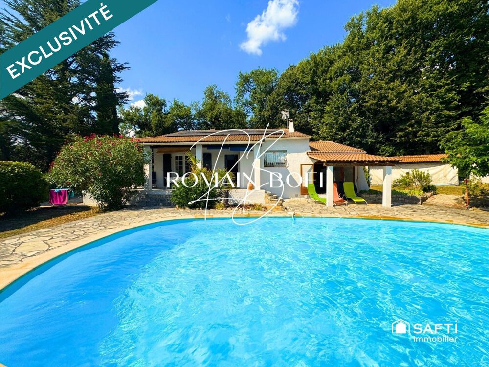 Vente Maison Maison 4 pièces 117m2 sur 2473m2 de terrain avec piscine Cruviers-lascours