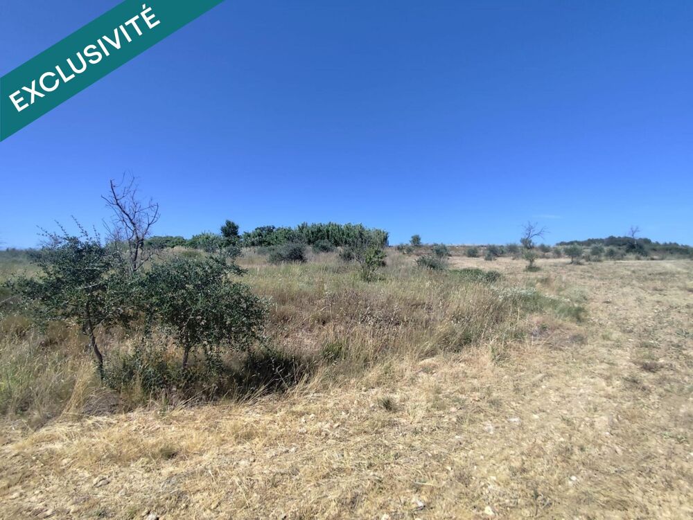 Vente Terrain Terrain de loisirs 6 400 m² alimenté en eau. Montagnac