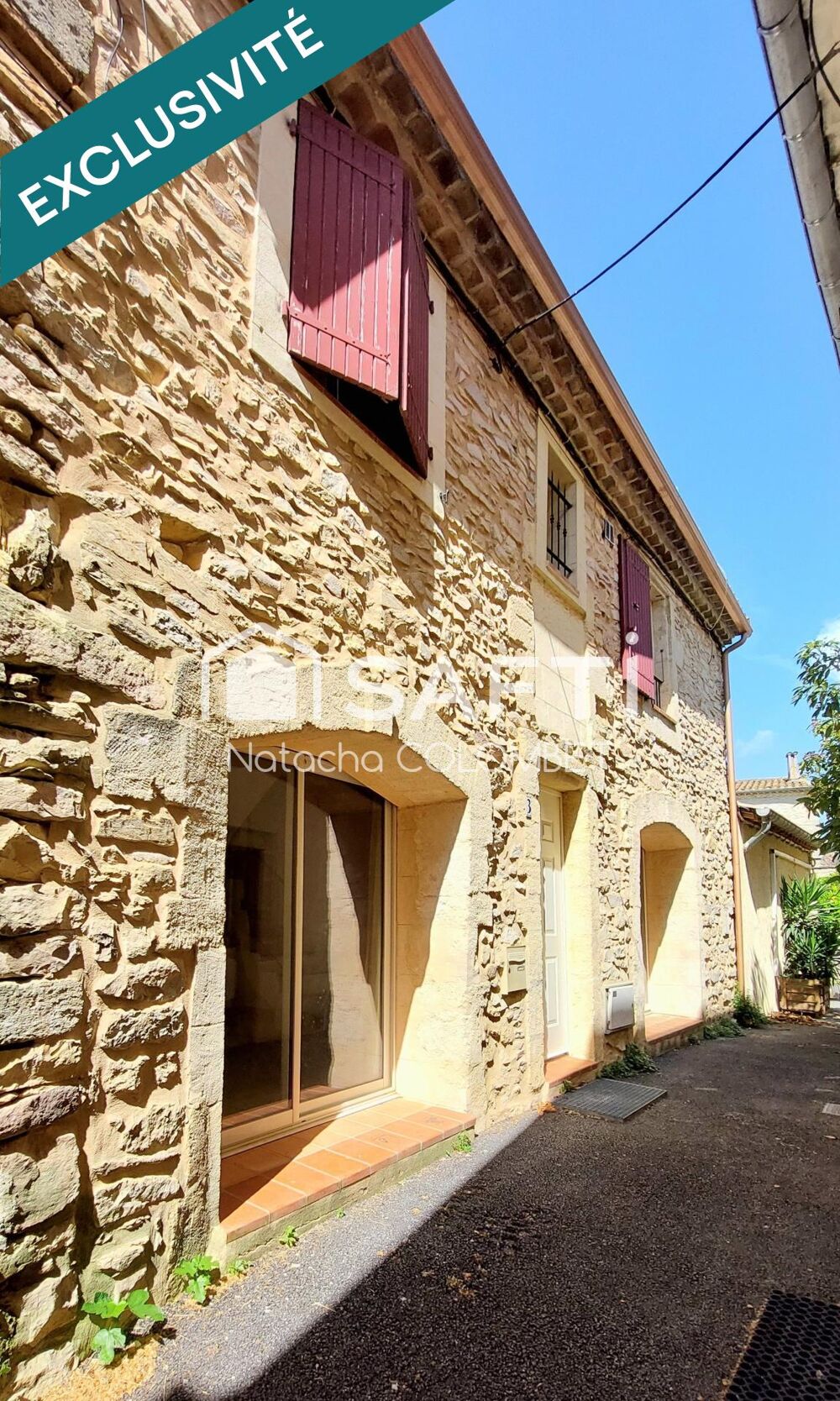 Maison de caractère & patio sans vis-à-vis
