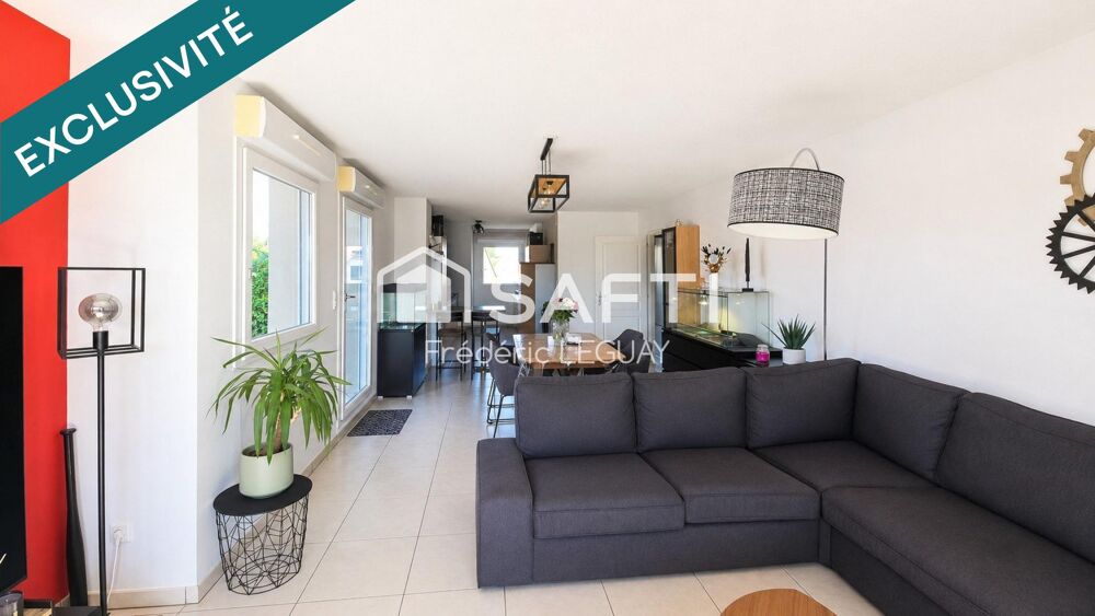 Bel appartement duplex traversant avec vue dégagée