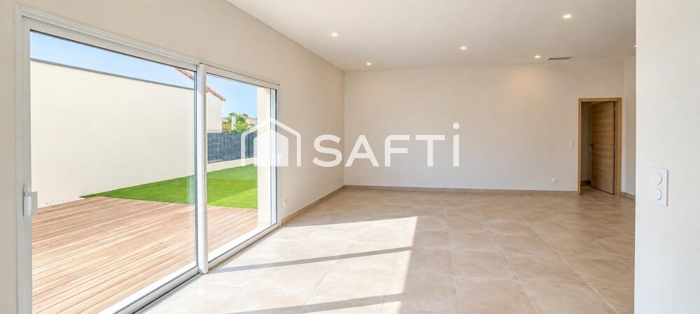 Vente Maison Villa plain-pied récente, 3ch, 103m2, piscininable Beziers