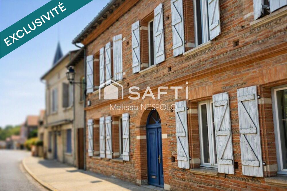 Maison de caractère XVIIIeme siècle rénovée avec jardin intime  Saint-Paul-sur-Save