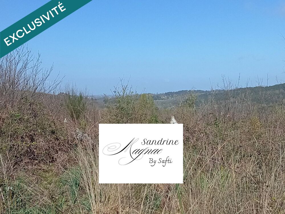 Vente Terrain terrain constructible de 6550m² avec vue Sarlat-la-caneda