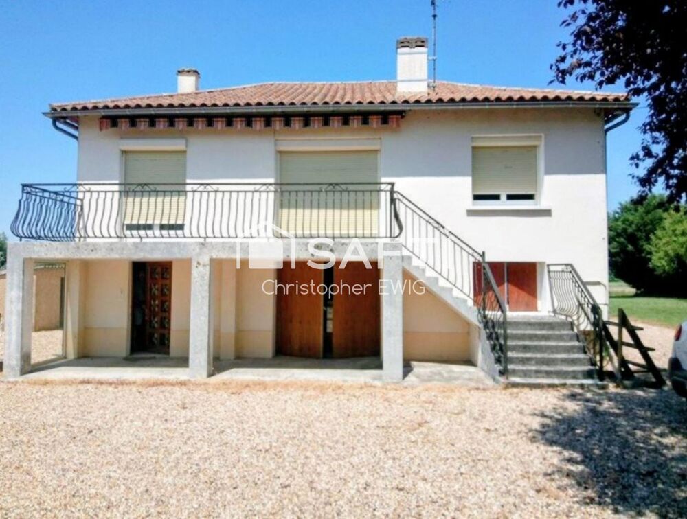 MAISON FAMILIALE RENOVEE  154 M²  4 CHAMBRES  TERRAIN CONSTRUCTIBLE 2 400 M²  SAINT-LAURENT-DES-VIGNES