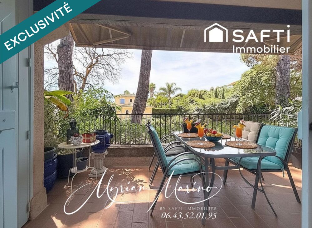 Les Issambres  2 pièces 40 m² avec terrasse plein sud, piscine, parking