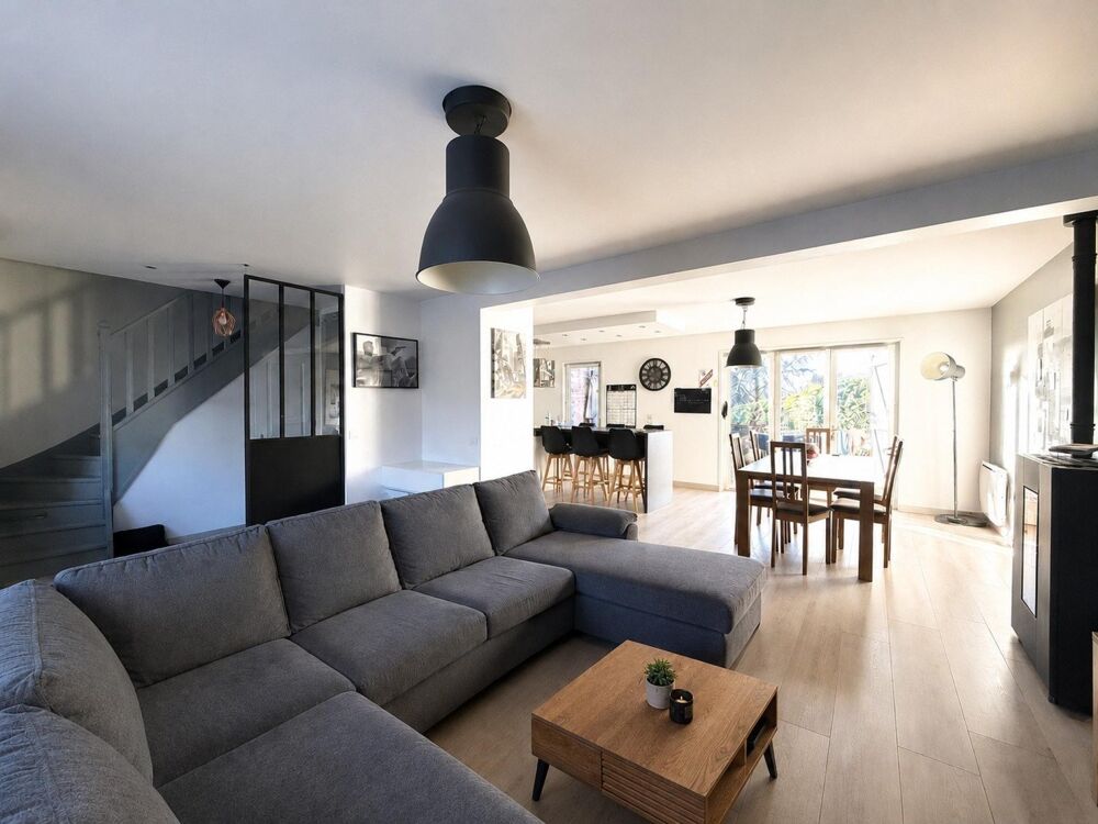 Maison de 109m², 4 chambres, jardin et garage