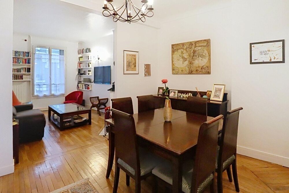 Nogent-sur-Marne hypercentre  84 m² traversant, charme de lancien, 2 chambres + bureau