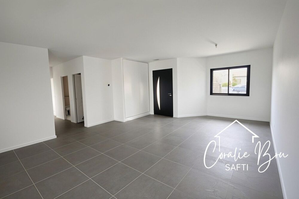 Maison familial neuve 120 m² 3 chambres, garage
