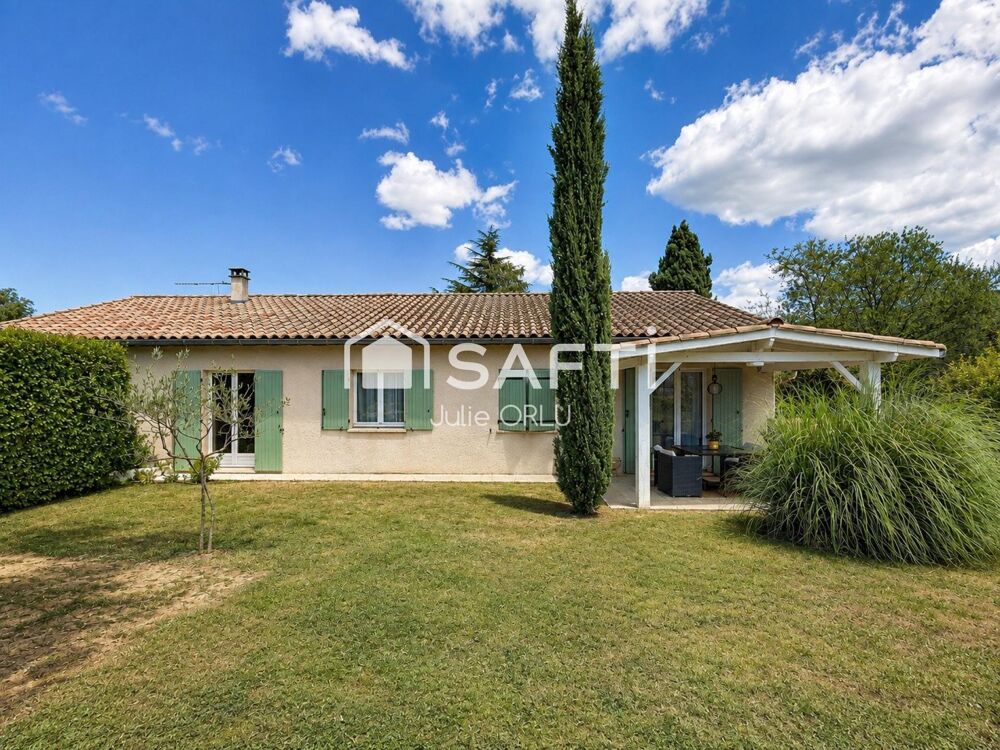 Vente Maison Grand terrain, Plain pied, piscine, grand garage Jaillans