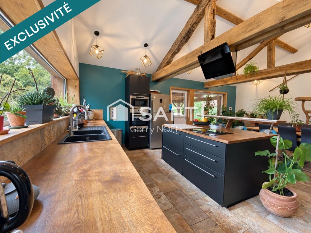 Vente Maison Maison de 136m² 3 chambres avec 4 hectares et atelier. Baudignan