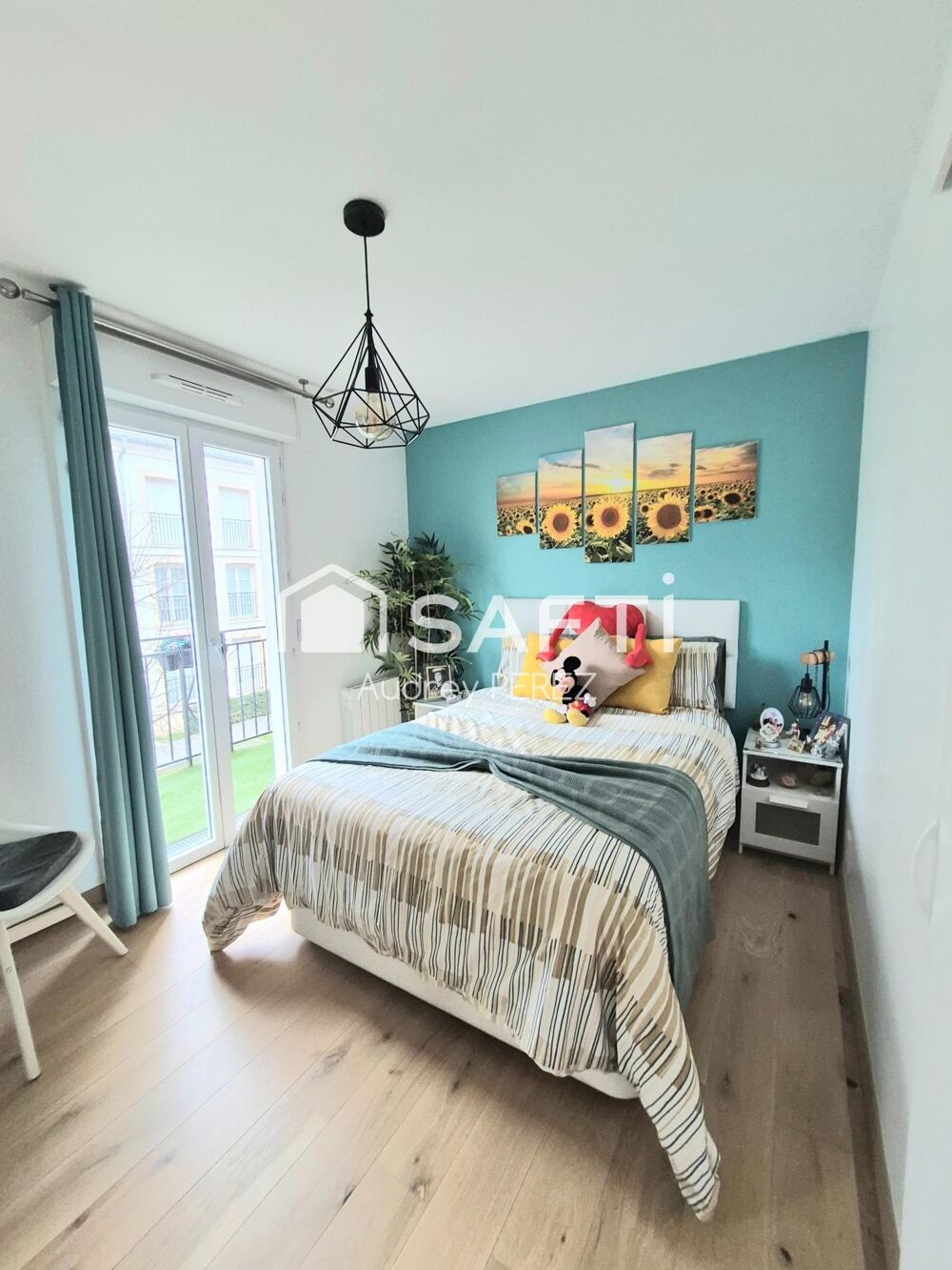 MAGNIFIQUE APPARTEMENT F2 TRANSFORME EN F3 REFAIT A NEUF