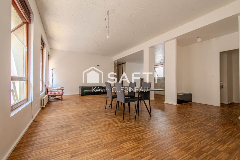 Vente Appartement Bordeaux Triangle d'Or – Loft de 129 m² entièrement modulable avec parking Bordeaux