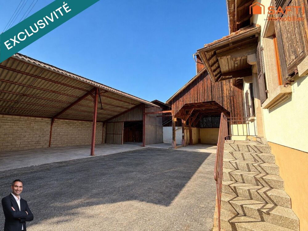 Vente Maison Superbe ensemble immobilier composé d'une grande maison d'habitation, de 2 hangars et d'une grange. Le tout sur 11,73 ares ! Bindernheim