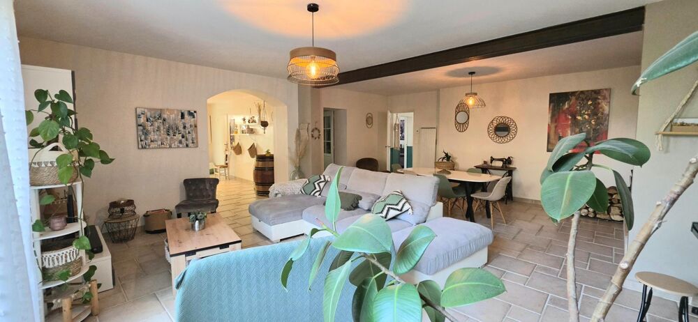 Maison pierre 5 chambres, piscine chauffée