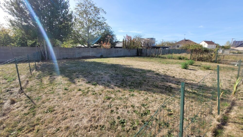 Maison 72m2 plein pied, 2 chambres, jardin 792m2, terrain constructible